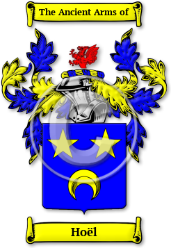 Hoël Family Crest Download (jpg) Legacy Series - 150 DPI