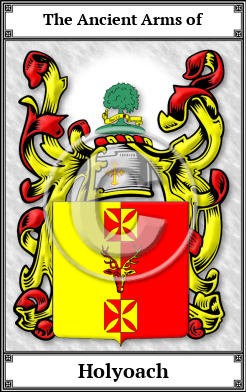 Holyoach Family Crest Download (JPG)  Book Plated - 150 DPI