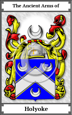 Holyoke Family Crest Download (JPG) Book Plated - 600 DPI