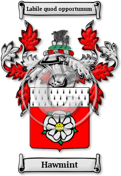 Hawmint Family Crest Download (jpg) Legacy Series - 150 DPI