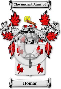 Homar Family Crest Download (jpg) Legacy Series - 150 DPI