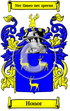 Honor Family Crest Download (JPG) Heritage Series - 600 DPI