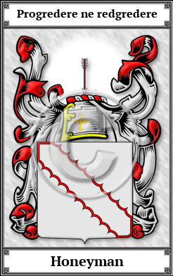 Honeyman Family Crest Download (JPG)  Book Plated - 150 DPI