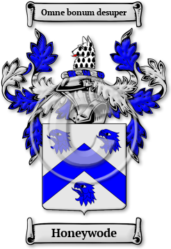 Honeywode Family Crest Download (jpg) Legacy Series - 150 DPI