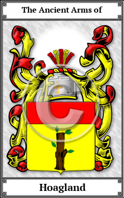 Hoagland Family Crest Download (JPG) Book Plated - 600 DPI
