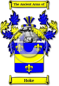 Hoke Family Crest Download (jpg) Legacy Series - 150 DPI