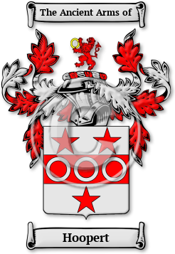 Hoopert Family Crest Download (jpg) Legacy Series - 150 DPI