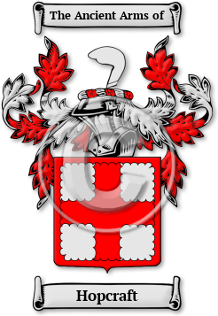 Hopcraft Family Crest Download (jpg) Legacy Series - 150 DPI