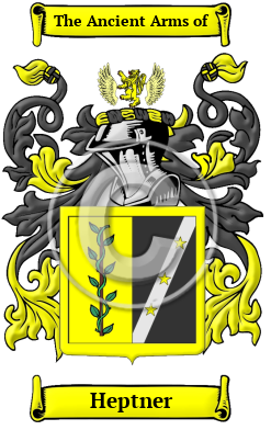 Heptner Family Crest/Coat of Arms