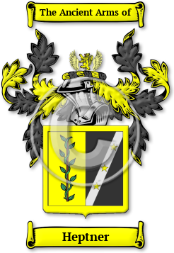 Heptner Family Crest Download (jpg) Legacy Series - 150 DPI
