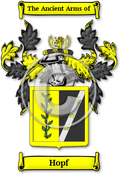 Hopf Family Crest Download (jpg) Legacy Series - 150 DPI