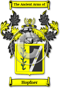 Hopfner Family Crest Download (JPG) Legacy Series - 600 DPI