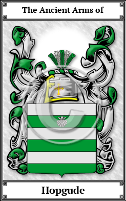 Hopgude Family Crest Download (JPG)  Book Plated - 150 DPI