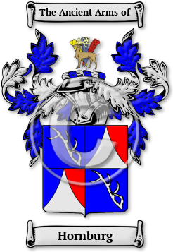 Hornburg Family Crest Download (jpg) Legacy Series - 150 DPI