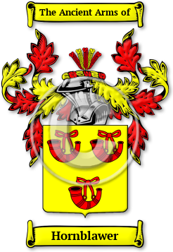 Hornblawer Family Crest Download (jpg) Legacy Series - 150 DPI