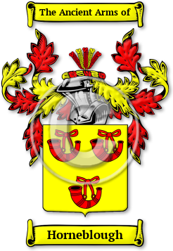 Horneblough Family Crest Download (jpg) Legacy Series - 150 DPI