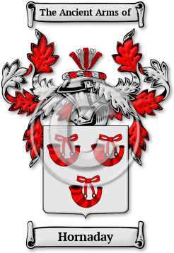 Hornaday Family Crest Download (jpg) Legacy Series - 150 DPI