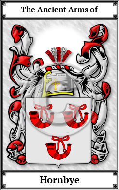 Hornbye Family Crest Download (JPG)  Book Plated - 150 DPI