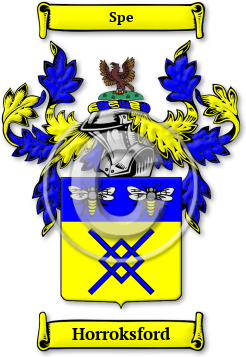 Horroksford Family Crest Download (jpg) Legacy Series - 150 DPI