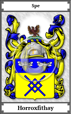 Horroxfithay Family Crest Download (JPG)  Book Plated - 150 DPI