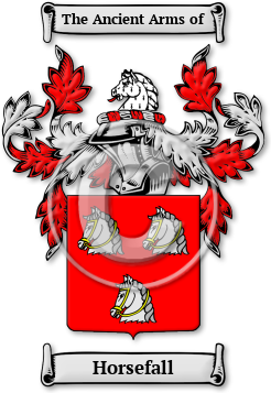 Horsefall Family Crest Download (jpg) Legacy Series - 150 DPI