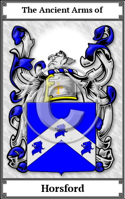 Horsford Family Crest Download (JPG)  Book Plated - 150 DPI