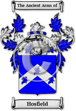 Hosfield Family Crest Download (JPG) Legacy Series - 600 DPI