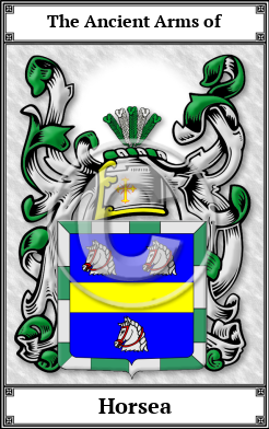 Horsea Family Crest Download (JPG) Book Plated - 600 DPI