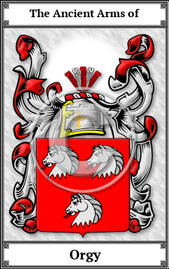 Orgy Family Crest Download (JPG) Book Plated - 600 DPI