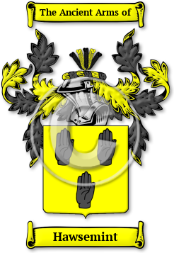 Hawsemint Family Crest Download (jpg) Legacy Series - 150 DPI