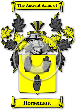 Horsemant Family Crest Download (jpg) Legacy Series - 150 DPI