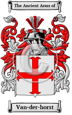 Van-der-horst Family Crest Download (JPG) Heritage Series - 300 DPI