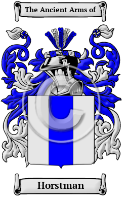 Horstman Family Crest/Coat of Arms