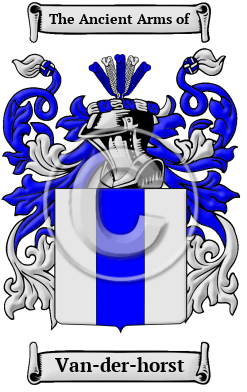 Van-der-horst Family Crest Download (JPG) Heritage Series - 300 DPI
