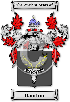 Haurton Family Crest Download (jpg) Legacy Series - 150 DPI