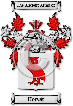Horvát Family Crest Download (jpg) Legacy Series - 150 DPI