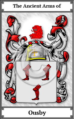Ousby Family Crest Download (JPG) Book Plated - 600 DPI
