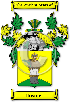 Hosmer Family Crest Download (JPG) Legacy Series - 600 DPI