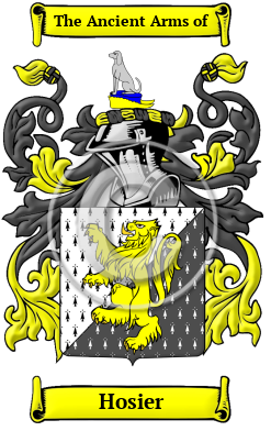 Hosier Family Crest/Coat of Arms