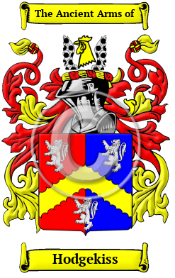 Hodgekiss Family Crest Download (JPG) Heritage Series - 300 DPI