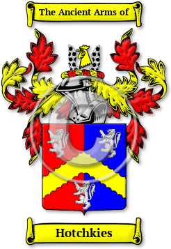Hotchkies Family Crest Download (jpg) Legacy Series - 150 DPI