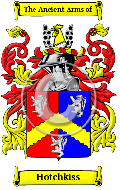 Hotchkiss Family Crest Download (JPG) Heritage Series - 600 DPI