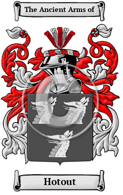 Hotout Family Crest Download (jpg) Heritage Series - 150 DPI