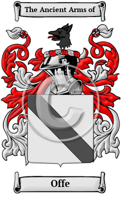 Offe Family Crest/Coat of Arms