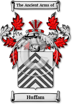 Huffam Family Crest Download (jpg) Legacy Series - 150 DPI