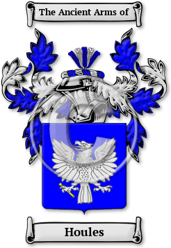 Houles Family Crest Download (JPG) Legacy Series - 300 DPI