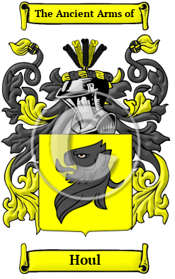 Houl Family Crest Download (JPG) Heritage Series - 600 DPI