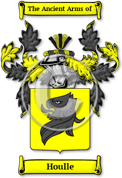 Houlle Family Crest Download (jpg) Legacy Series - 150 DPI