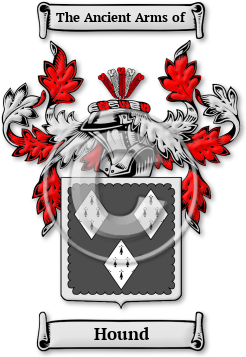 Hound Family Crest Download (jpg) Legacy Series - 150 DPI