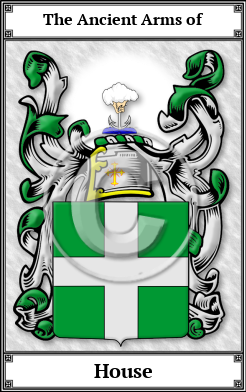 House Family Crest Download (JPG) Book Plated - 600 DPI